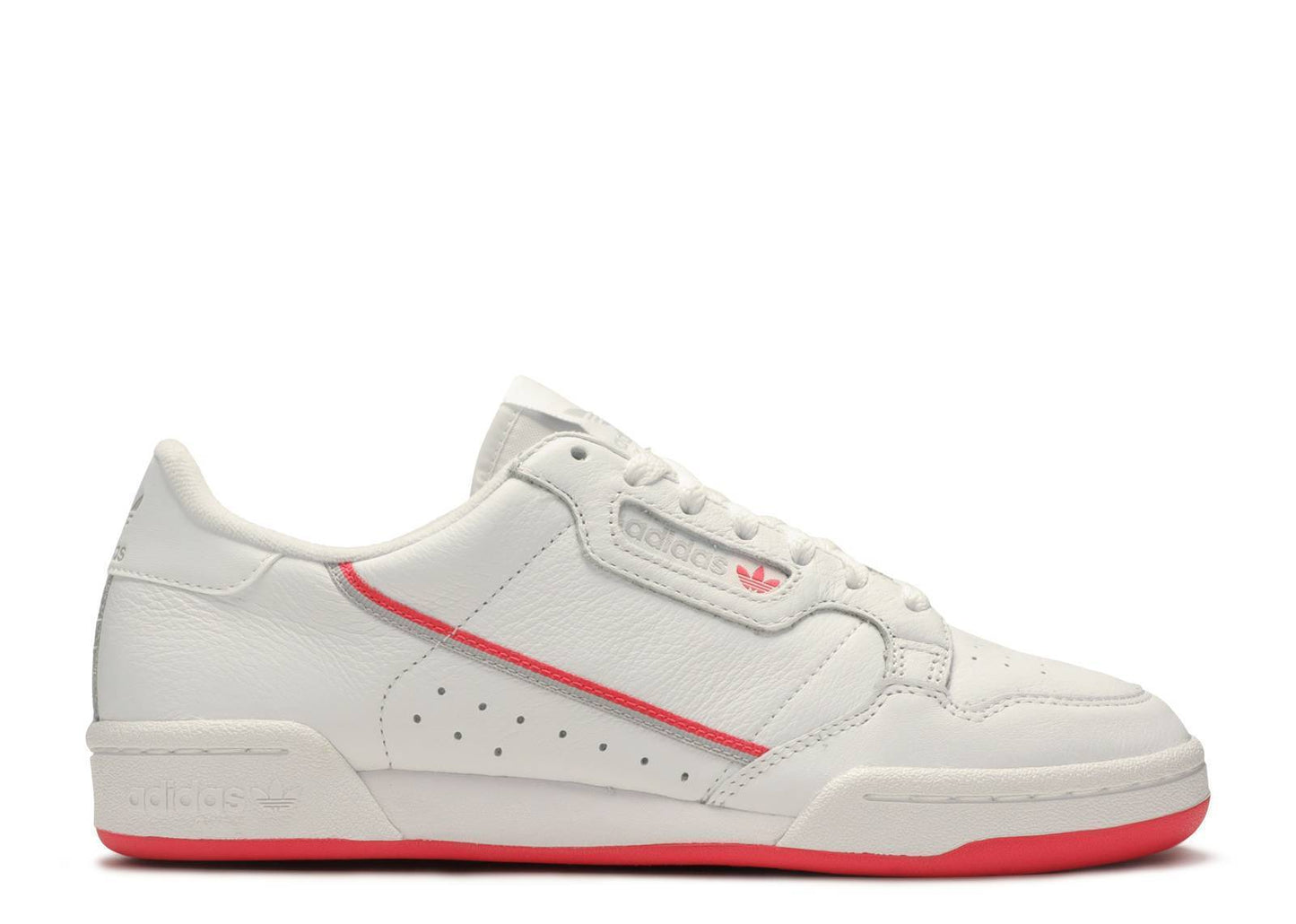 ADIDAS CONTINENTAL 80 "WHITE SHOCK RED"
