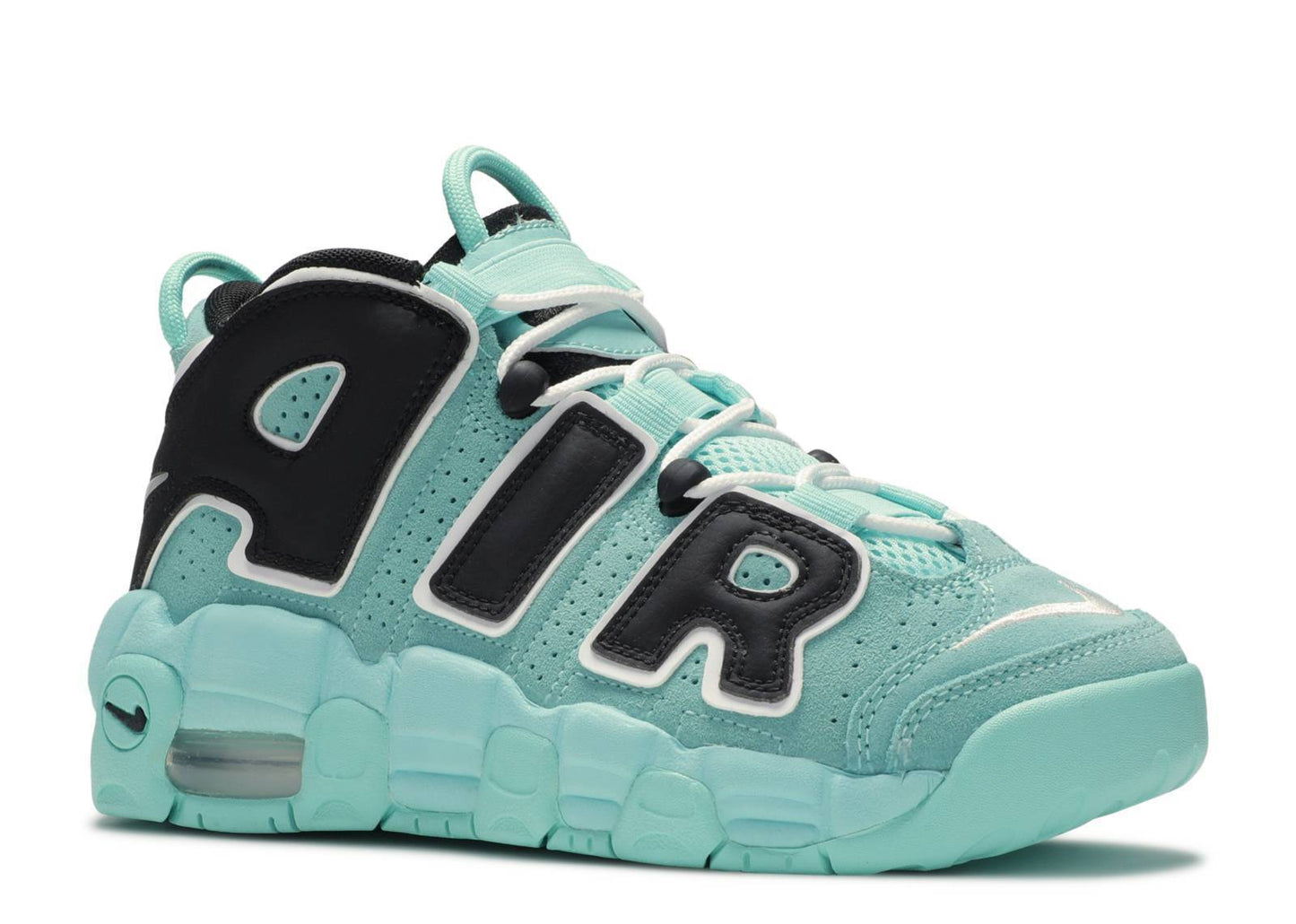 NIKE AIR MORE UPTEMPO GS "LIGHT AQUA"
