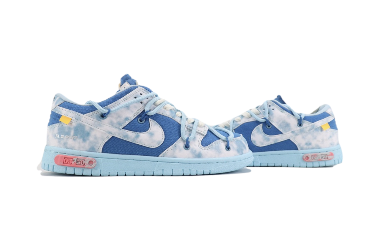 nike dunk low x off white x futura
