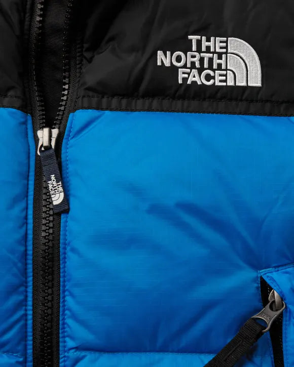 The North face chaquetón azul y negro