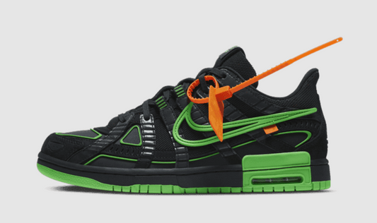NIKE DUNK RUBBER "Off-White - Green Strike"
