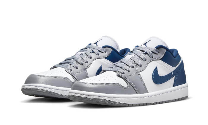 AIR JORDAN 1 LOW "STEALTH FRENCH BLUE"